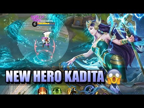 KADITA NEW HERO IN MOBILE LEGENDS 😱 CC IMMUNITY + CROWD CONTROL + DAMAGE
