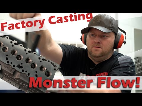 Flow Bench Test CNC Ported 12V Cummins