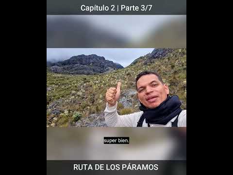 LAGUNA LA PINTADA - PÁRAMO de SANTURBÁN - SANTANDER COLOMBIA | CAPÍTULO 2 - 3/7 #shorts  #trekking
