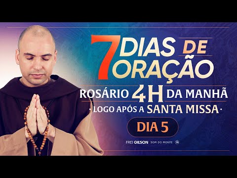 Santo Rosário | 7 Dias de Oração 2025 | 03:40 | 05/11 | 5º Dia | Live Ao vivo