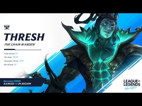 THRESH TOP 16 SEA SERVER FULL GAMEPLAY
