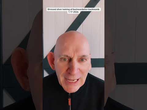 Stressed silver looking at backwardation backwards 1-17-2026