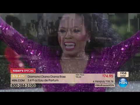HSN | Diana Ross Fragrance Premiere 12.05.2017 - 12 AM