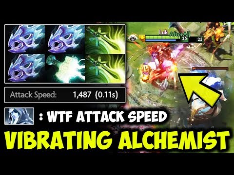 WTF Max Speed Build The Crazy Alchemist 10 Hit Per Sec - The Vibrating Alchemist By Top Immortal 25