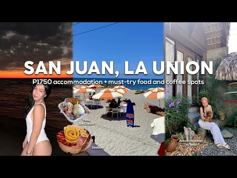 Weekend in La Union | P1750 accommodation + must-try food and coffee spots