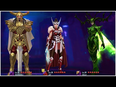 ASGARDIAN UPDATE FIRST IMPRESSIONS! BEST UNIFORM TO BUY ?! THENA NOW META! Marvel Future Fight