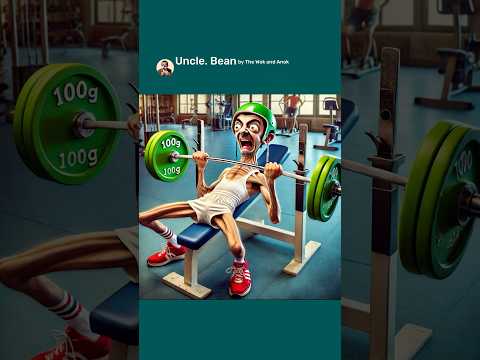 I’m SUPER SO In SHAPE! Mr bean (Ai Edition) #aicomedy #mrbean