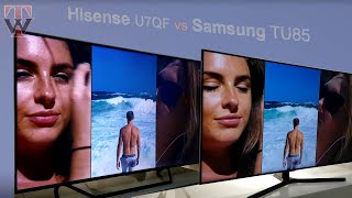 Hisense U7QF vs Samsung TU8500 Smart TV