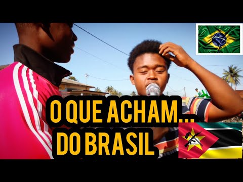 O que OS  MOÇAMBICANOS pensam DO BRASIL🇲🇿vs🇧🇷