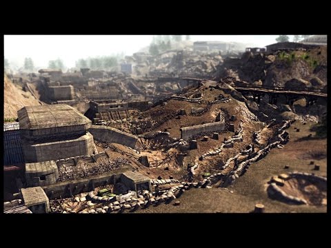 Huge American Trench System - Intense Infantry Only Fight | Men of War Assault Squad 2 Mod Gameplay