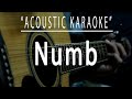 Numb Linkin Park Acoustic Karaoke