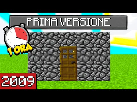 SPEEDRUN NELLA PRIMA VERSIONE DI MINECRAFT - ITA