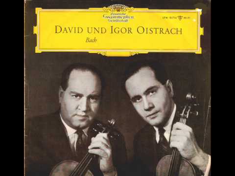 J.S. Bach-Sonata in C Major for 2 violins and harpsichord BWV 1037 (Complete)