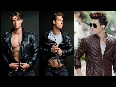 Leather jackets for men