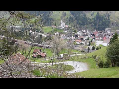 SBB ETR-610   Am Gotthard   Oberhalb von Wassen