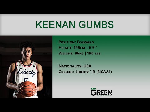 Keenan Gumbs Sweden-Basketligan Full Game: Nassjo vs. Fryshuset