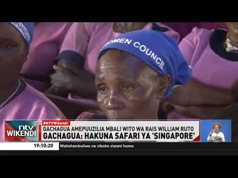 Rigathi Gachagua apuuzilia mbali wito wa Rais Ruto wa kuifanya Kenya kuwa kama Singapore