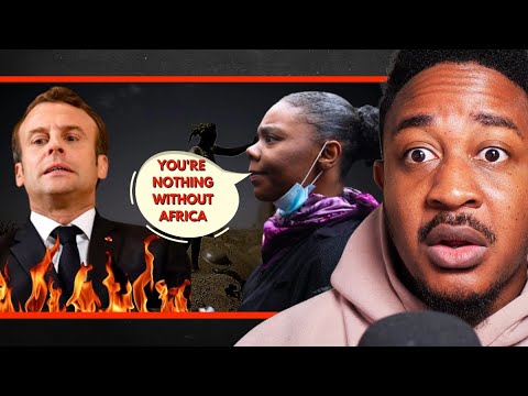 This Brave Young Woman Bashes France's President Macron for Exploiting Africa