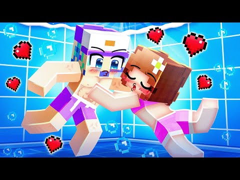 ANNE KISSES DASH At A POOL PARTY In Minecraft…