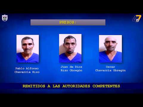 Capturan a tres implicados en doble homicidio en San Ramón