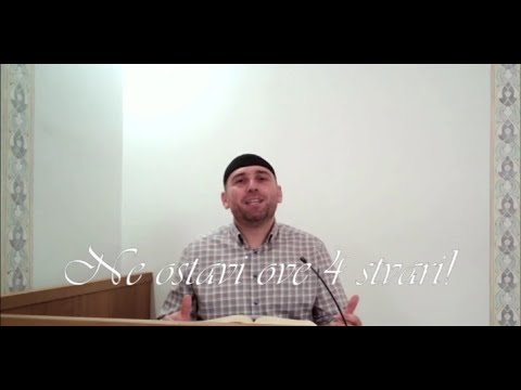 Kur’anske poruke (12) - Ne ostavi 4 stvari - Maid-ef Alađuz