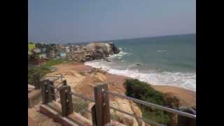 preview picture of video 'Muttom Beach, Kanyakumari, Tamil Nadu, India'
