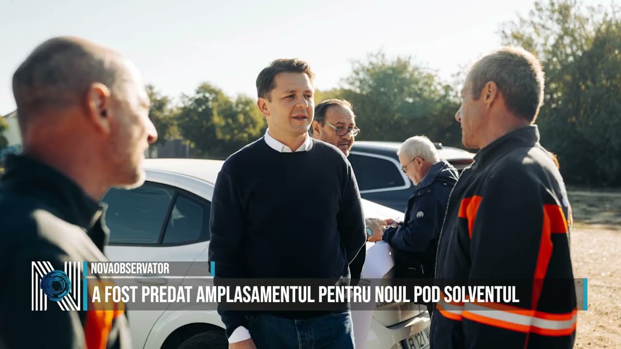 A fost predat amplasamentul pentru noul Pod Solventul