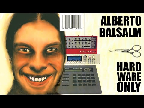 Aphex Twin - Alberto Balsalm - hardware only cover/recreation