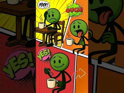 Hidup Itu Seperti Kopi ☕|| Filosofi Stickman|shorts #shortsindonesia #komik #kopi