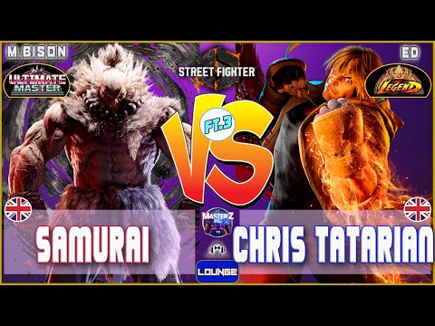 SF6 REPLAY 💥💥 Samurai (akuma) VS Chris Tatarian (ken) 💥💥 High level gameplay
