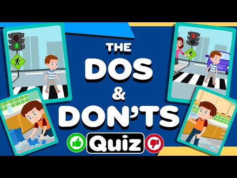 Dos and Don’ts | Safety for Kids with Real-Life Scenarios