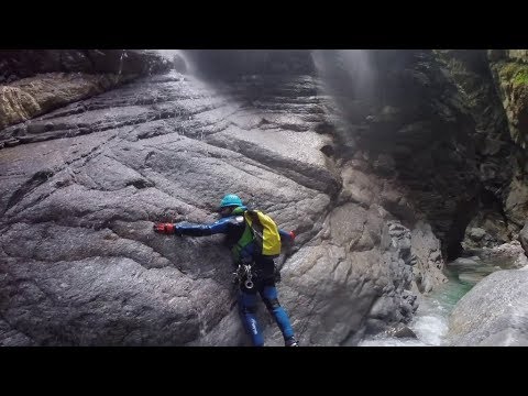Canyoning in Ticino 2017 with Miroslav Dusek