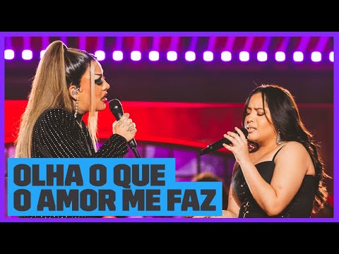 Glória Groove e Mari Fernandez - Olha o que o amor me faz (Sandy & Junior) | Música Multishow