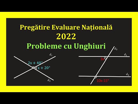 Evaluare Nationala 2022 Matematica Unghiuri clasa a 6 a(Invata Matematica Usor-Meditatii Online)