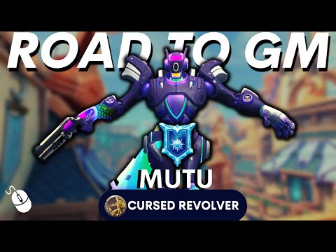 Mutu Road to GM Mutu Androxus cursed revolver Paladins Ranked Competitive