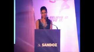 MC BINNY hosting Sandoz Hall of Fame (Awards Function) in mumbai.flv