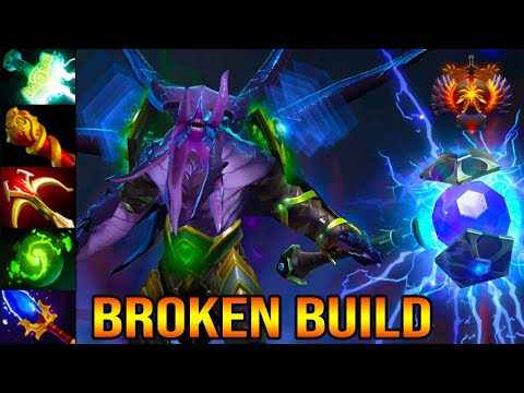 BROKEN MONSTER BUILD [ Faceless Void ] INSANE CHRONO - DOTA 2 GAMEPLAY
