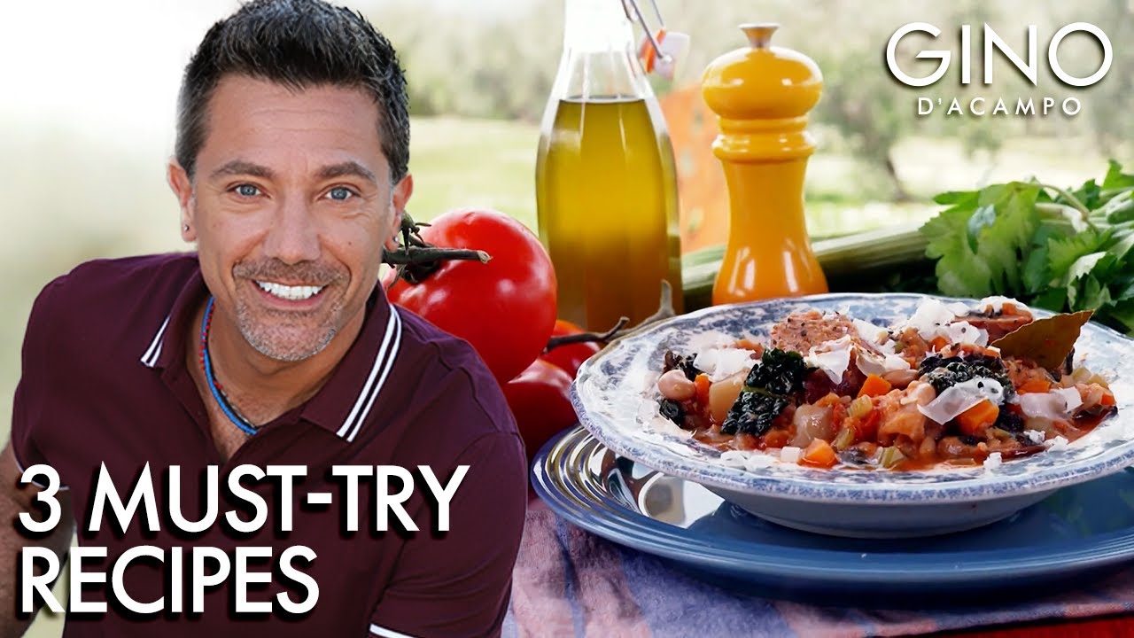 You MUST Try These Italian Dishes! | Gino D'Acampo