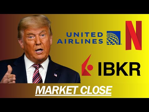 MARKETS TANK, NETFLIX, IBKR, UNITED EARNINGS, TECHNICAL TUESDAY | MARKET CLOSE