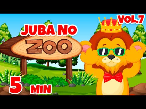 Juba no Zoo Vol. 7 - Giramille 5 min | Desenho Animado Musical