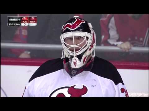 Mathieu Perreault PPG 1-0 Feb 21 2013 NJ Devils vs Washington Capitals NHL Hockey goal