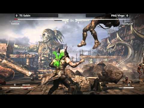MKX @ Last Man Standing 1.7 - TS Sabin (Takeda) vs PAG Virgo (Quan Chi) [720p/60fps]