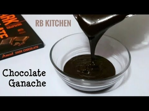 চকলেট গানাস গরুর দুধ দিয়ে তৈরি সবচেয়ে সহজ রেসিপি  // Chocolate Ganache Video