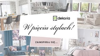 Trendy 2019 we wnętrzach – nowy katalog Dekoria.pl