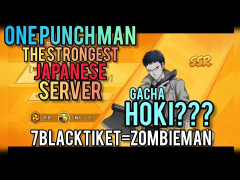 One Punch Man The Strongest Versi Jepang - OPM Japan Version Hoki Gacha Zombieman