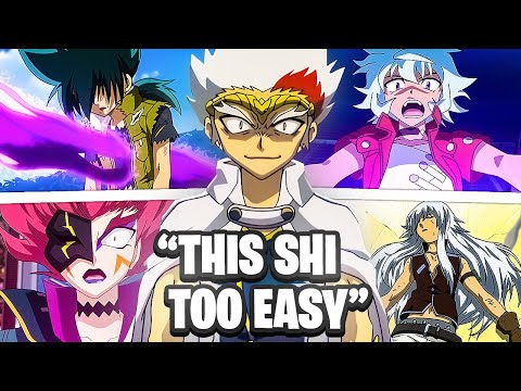 How RYUGA TERRORIZED the BEYBLADE UNIVERSE with NO DIFF