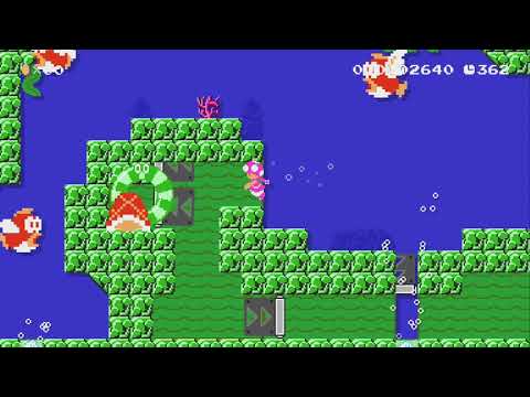 Deep Sea Vortex by Flex-D - Super Mario Maker 2 - No Commentary 1bu