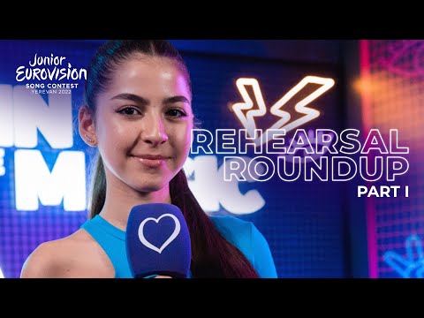 First Look at Junior Eurovision Rehearsals 2022 - Part 1