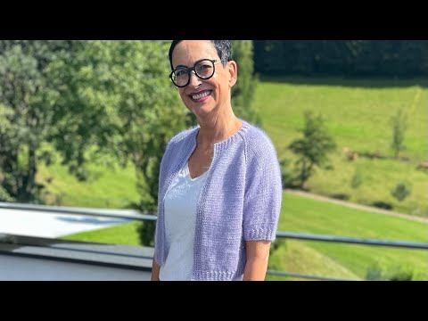 CATELYN Cardigan - Classic Top-Down Raglan (RVO) - Knitting Inspiration