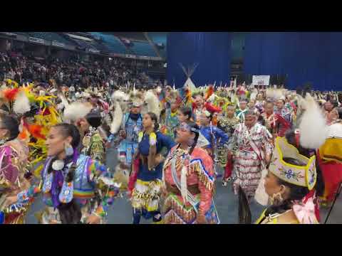 Saturday Night Grand Entry @ FSIN Pow wow 2022